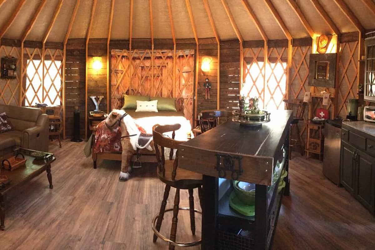 The Westerner Glamping Yurt