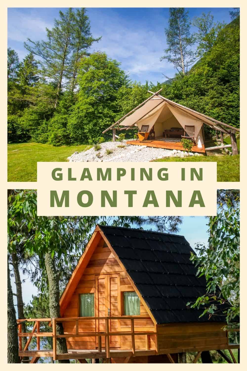 Glamping in Montana