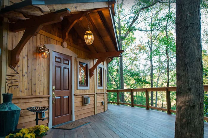 Luxury Asheville Treehouse Castle