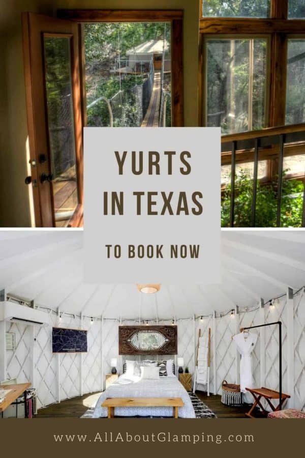 Yurts in Texas to Book Now! All About Glamping