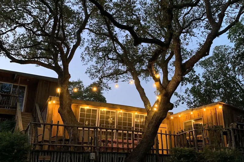 Rustic Inks Lake Cabin Treehouse in Texas Hill Country