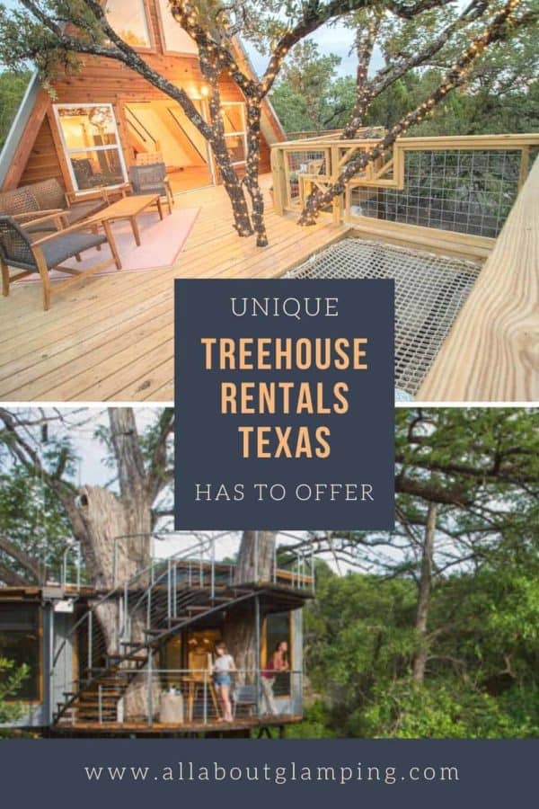 Unique Treehouse Rentals Texas has to Offer All About Glamping